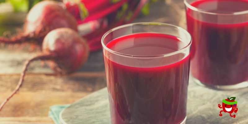 suco detox com beterraba