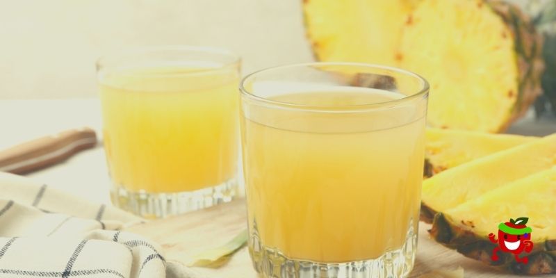 suco detox de abacaxi