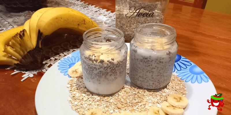 receita pudim de chia